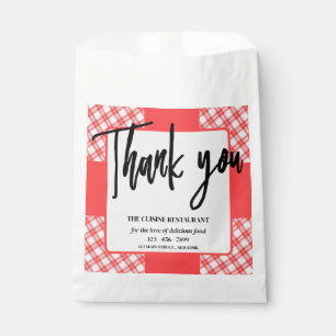 Einzigartige Restaurant Bäckerei Cafe Essen Papier Geschenktütchen