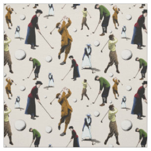 Einzigartige Retro-Vintage-Golfer für Männer und F Stoff