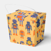 Einzigartige Roboter und lustige Gefälligkeitsbox Geschenkschachtel (Rückseite)