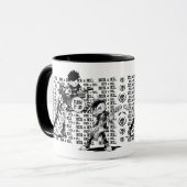 Einzigartige Rock & Roll Band-Rockers aus Cartoon Tasse (Vorderseite Links)