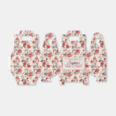 Einzigartige Rose Geburtstags-Gefälligkeitsbox für Geschenkschachtel (Ungefaltet)