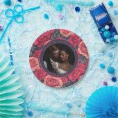 Einzigartige Rose Hochzeiten Teller für Bachelor P (Party)