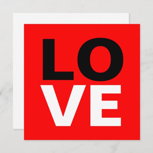 Einzigartige Rote Liebe Romantik (Vorne/Hinten)