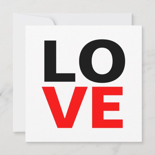 Einzigartige Rote Liebe Romantik (Rückseite)