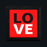 Einzigartige Rote Liebe Romantik Erinnerungskiste<br><div class="desc">Sie können die Schriftart und Farben leicht ändern. Sie können auch Ihr Logo und das Hintergrundbild hinzufügen,  wie Sie möchten.</div>