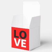 Einzigartige Rote Liebe Romantik Geschenkschachtel (Geöffnet)