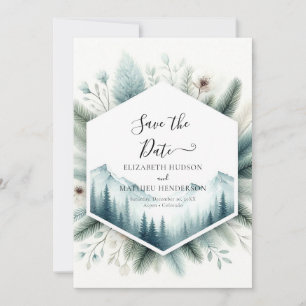 Einzigartige Rustikale Hochzeit Save The Date