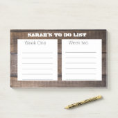 Einzigartige rustikale Organisierte Dinge, um benu Post-it Klebezettel (Auf Schreibtisch)