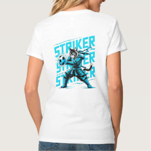 Einzigartige Samurai-Katze für Fußballfans & Katze T-Shirt
