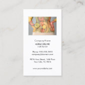 Einzigartige saubere Körperernährung Visitenkarte (Vorderseite)