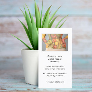Einzigartige saubere Körperernährung Visitenkarte