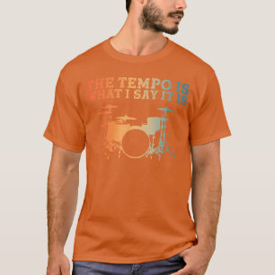 Einzigartige Schlagzeuger-Kunst für Männer Frauen T-Shirt