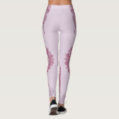 Einzigartige Schmetterlinge Mandala Zen l Yoga pin Leggings (Rückseite)