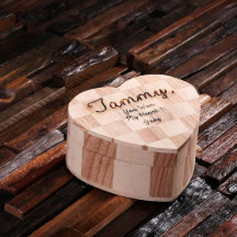 Einzigartige Schmuckbox mit Gravur