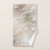 einzigartige, schöne, farbenfrohe, gemalte Muster Badhandtuch Set (Handtuch)