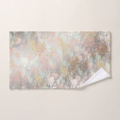 einzigartige, schöne, farbenfrohe, gemalte Muster Badhandtuch Set (Handtuch)