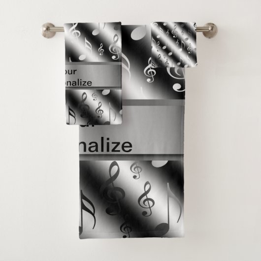 einzigartige, schöne, farbenfrohe, gemalte Muster Badhandtuch Set (Insitu)