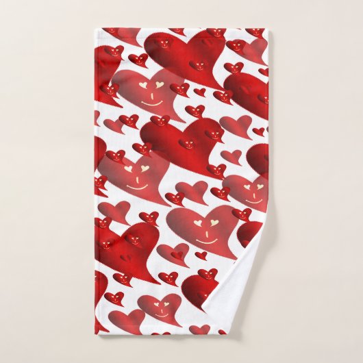 einzigartige, schöne, farbenfrohe, gemalte Muster Badhandtuch Set (Handtuch)