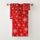 einzigartige, schöne, farbenfrohe, gemalte Muster Badhandtuch Set (Insitu)