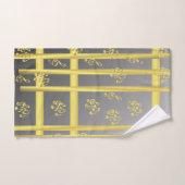 einzigartige, schöne, farbenfrohe, gemalte Muster Badhandtuch Set (Handtuch)