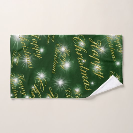 einzigartige, schöne, farbenfrohe, gemalte Muster Badhandtuch Set (Handtuch)