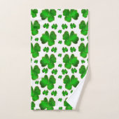 einzigartige, schöne, farbenfrohe, gemalte Muster Badhandtuch Set (Handtuch)