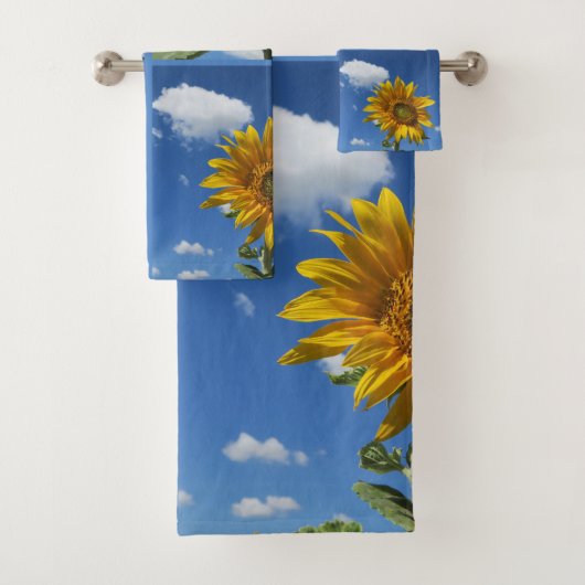 einzigartige, schöne, farbenfrohe, gemalte Muster Badhandtuch Set (Insitu)