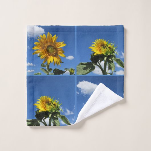 einzigartige, schöne, farbenfrohe, gemalte Muster Badhandtuch Set (Waschlappen)