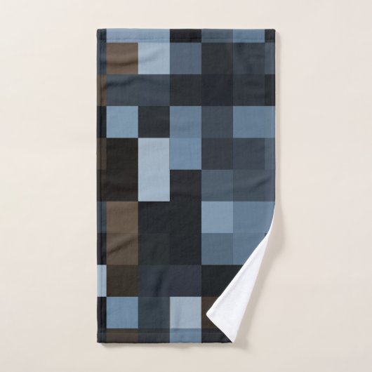 einzigartige, schöne, farbenfrohe, gemalte Muster Badhandtuch Set (Handtuch)