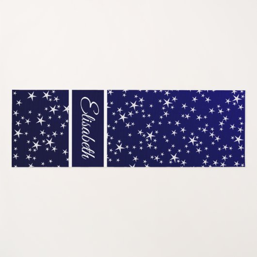 einzigartige, schöne, farbenfrohe, gemalte Muster Yogamatte (Vorderseite (Horizontal))