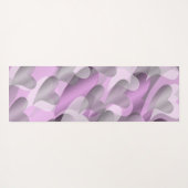 einzigartige, schöne, farbenfrohe, gemalte Muster Yogamatte (Rückseite (Horizontal))