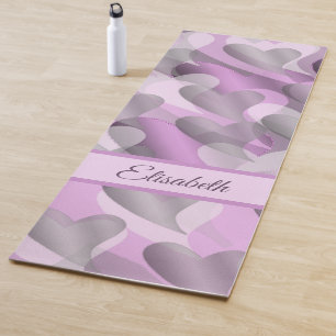 einzigartige, schöne, farbenfrohe, gemalte Muster Yogamatte