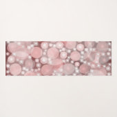 einzigartige, schöne, farbenfrohe, gemalte Muster Yogamatte (Rückseite (Horizontal))