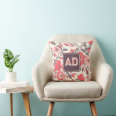 Einzigartige schöne Rose Keepake Pillow Kissen (Stuhl )