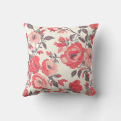 Einzigartige schöne Rose Keepake Pillow Kissen (Rückseite)