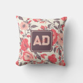 Einzigartige schöne Rose Keepake Pillow Kissen (Vorderseite)