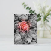 Einzigartige Schönheit Postkarte (Stehend Vorderseite)