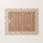 Einzigartige Schwangerschaft Annoucement Geschenk Puzzle (Horizontal)