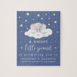 Einzigartige Schwangerschaftsankündigung Puzzle Bl