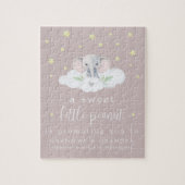 Einzigartige Schwangerschaftsankündigung Puzzle Pi (Vertikal)