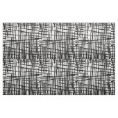 Einzigartige Schwarz-weiße handgemalte Stoff (Fat Quarter (45,7 x 55,9 cm))