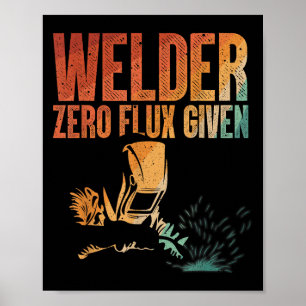 Einzigartige Schweißneuheit für Männer - Metallsch Poster