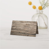 Einzigartige Scroll- und Federtisch-Platzkarte Platzkarte (Rückseite)