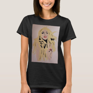 Einzigartige selbst gemachte Kunst T-Shirt