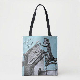 Einzigartige Skizze von Franz Liszt von Maurice Sa Tasche