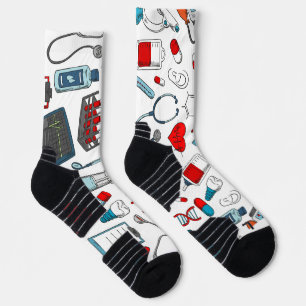 Einzigartige Socken für die medizinische Crew