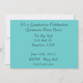 Einzigartige Sozialarbeiter-Abschluss-Einladungen Einladung (Rückseite)