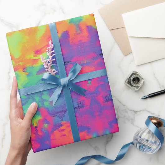 Einzigartige Special Sparkling Radiant Girlfriend Geschenkpapier (Schenken)