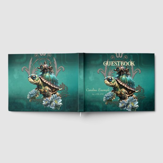 Einzigartige Steampunkturte. Gästebuch (Voll)