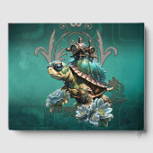 Einzigartige Steampunkturte. Gästebuch (Rückseite)